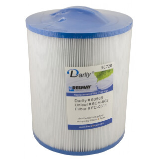 Darlly SC 720 Whirlpoolfilter, Kartusche Ersatztfiler für Artesian Spas
