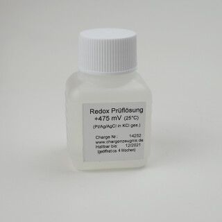 Pufferlösung Redox 475 mV, 50 ml