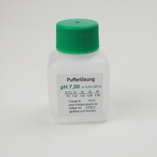 Pufferlösung pH 7, grün, 50 ml