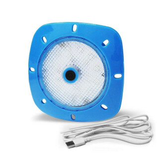LED Magnetlampe Weiß Gehäuße Blau
