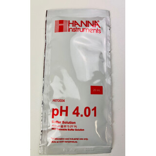 Hanna Kalibrationsflüssigkeit HI70004 pH 4.01  20 ml mit MHD 4/26 bzw. 5/26