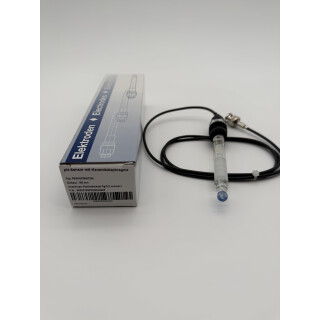 pH-Einstabmesskette 100mm Festkabel BNC