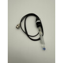 pH-Einstabmesskette 100mm Festkabel BNC