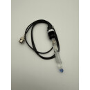 pH-Einstabmesskette 100mm Festkabel BNC